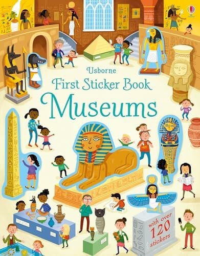 Robins, Wesley First Sticker Book Museums (First Sticker Books)