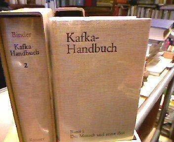 Binder, Hartmut Kafka-Handbuch, Bd.1, Der Mensch und seine Zeit.