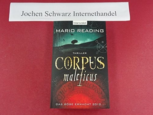 Kinzel, Fred Corpus maleficus: Thriller
