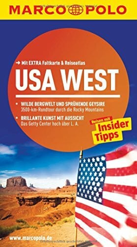 Teuschl, Karl MARCO POLO Reiseführer USA West: Reisen mit Insider-Tipps. Mit EXTRA Faltkarte & Reiseatlas