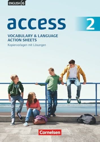 Eberhard, Dominik Access|NULL|Allgemeine Ausgabe 2014 / Baden-Württemberg 2016|Band 2: 6. Schuljahr|Vocabulary and Language Action Sheets|NULL|Kopiervorlagen mit Lösungen|NULL