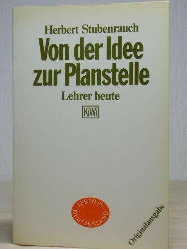 Stubenrauch, Herbert Von der Idee zur Planstelle (KiWi)