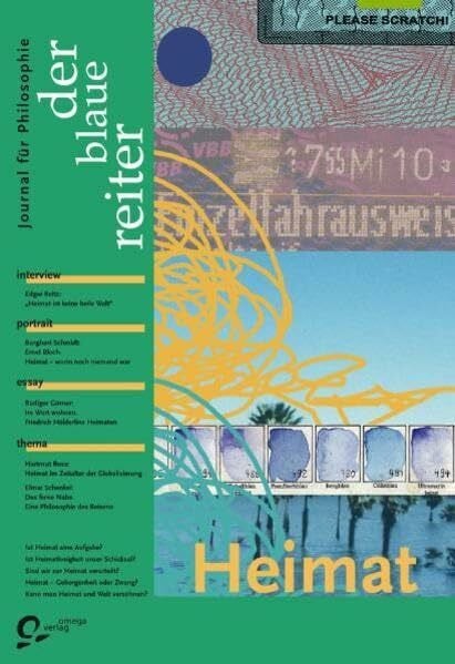 Simons, Luzia Der Blaue Reiter. Journal für Philosophie / Heimat