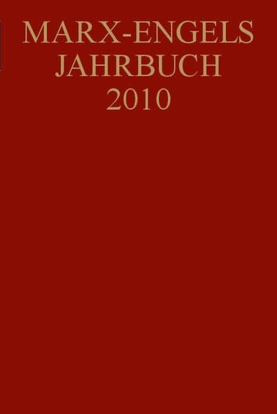 Bouvier, Beatrix Marx-Engels-Jahrbuch / Marx-Engels-Jahrbuch 2010