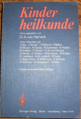 Harnack, Gustav A.v. Kinderheilkunde