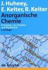 Sarry, Brigitte HUHEEY:ANORGANISCHE CHEMIE 1A 2AE: Prinzipien von Struktur und Reaktivität