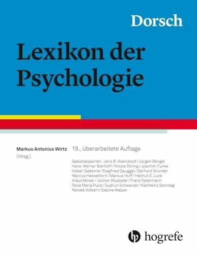 Wirtz, Markus Antonius Dorsch - Lexikon der Psychologie