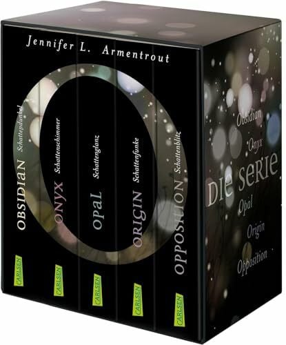 Malich, Anja Obsidian: Alle fünf Bände im Schuber: Fantasy-Romance über eine große Liebe, die nicht von dieser Welt ist. Knisternd, dramatisch, gefährlich!