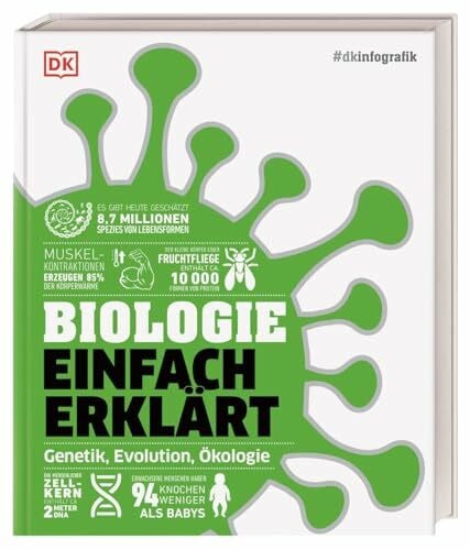 Drake, Olivia #dkinfografik. Biologie einfach erklärt: Genetik, Evolution, Ökologie. Leicht verständliche und visuell aufbereitete Einführung in die Biologie