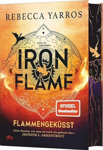 Gyo, Michelle Iron Flame – Flammengeküsst: Roman | Deluxe-Ausgabe mit atemberaubendem Farbschnitt | Die heißersehnte Fortsetzung des Fantasy-Erfolgs ›Fourth Wing‹ (Flammengeküsst-Reihe, Band 2)