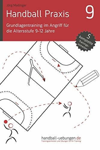 Madinger, Jörg Handball Praxis 9 - Grundlagentraining im Angriff für die Altersstufe 9-12 Jahre: Handball Fachliteratur