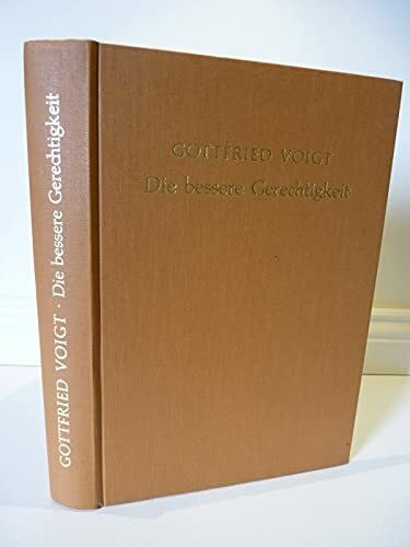 Die bessere Gerechtigkeit.
