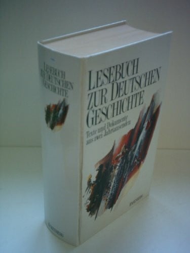 Pollmann, Bernhard (Hrsg.). Lesebuch zur Deutschen Geschichte