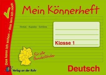 Schöne, Dana Mein Könnerheft - Deutsch Klasse 1