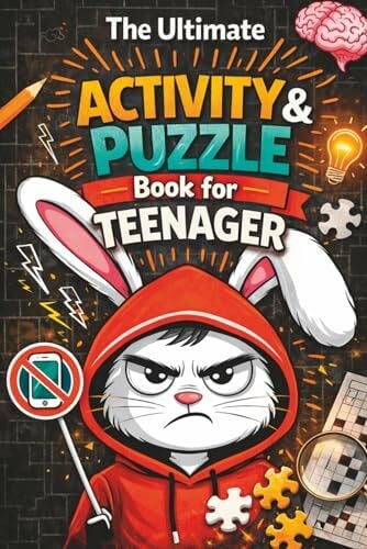 Wagner, Julian The Ultimate Activity & Puzzle Book for Teenagers: Brain Teasers, Logic Games, Challenges and Fun Activities – The Perfect Gift for Teens