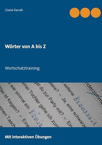 Darrah, Gisela Wörter von A bis Z: Wortschatztraining
