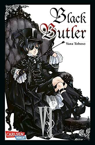 Peter, Claudia Black Butler 6: Paranormaler Mystery-Manga im viktorianischen England