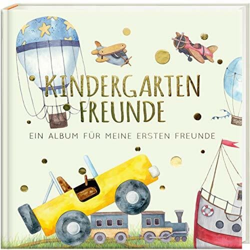 PAPERISH Verlag Kindergartenfreunde - FAHRZEUGE: ein Album für meine ersten Freunde (Freundebuch Kindergarten 3 Jahre) PAPERISH®