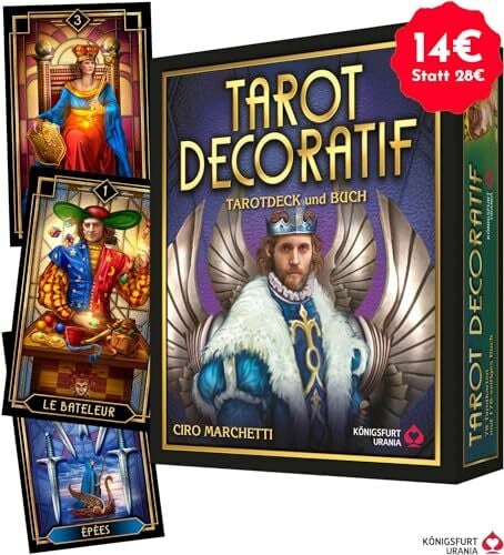 Ciro Marchetti Tarot Décoratif: 78 Karten mit Buch (Tarotdeck und Tarotbuch, Art Deco, Deutsch, Ciro Marchetti)