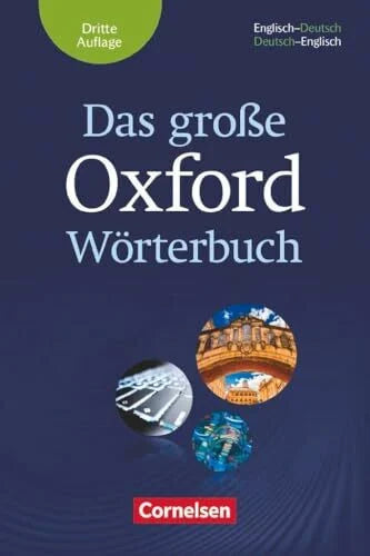 Unknown Das große Oxford Wörterbuch - Third Edition - B1-C1: Wörterbuch mit beigelegtem Exam Trainer - Englisch-Deutsch/Deutsch-Englisch