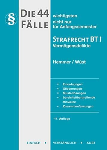 Bernd Berberich Die 44 wichtigsten Fälle Strafrecht BT I (Skripten - Strafrecht)