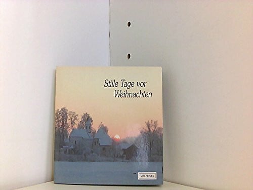 Leonhardt, Roland Stille Tage vor Weihnachten (Mini-Perlen)