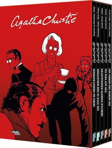 Christie, Agatha Agatha Christie Classics: Schuber: Platz für 5 Agatha Christie Comic-Adaptionen im edlen Schuber