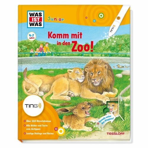 Jeremies, Fabian Komm mit in den Zoo: Über 550 Hörerlebnisse, lustige Dialoge und Reime: Über 550 Hörerlebnisse. Alle Bilder und Texte zum Antippen. Lustige Dialoge und Reime (Antippen, Spielen, Lernen!)