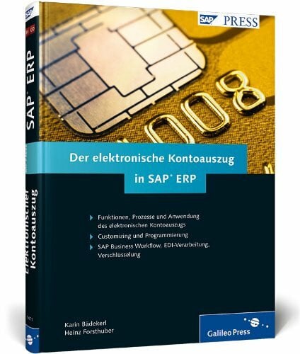 Forsthuber, Heinz Der elektronische Kontoauszug in SAP ERP (SAP PRESS)