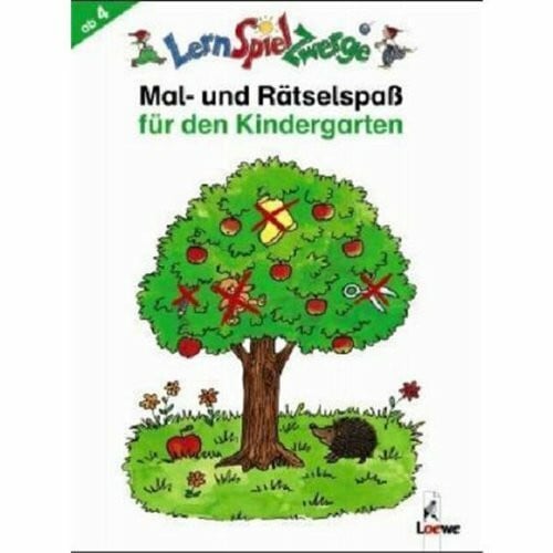 Merle, Katrin Mal- und Rätselspaß für den Kindergarten (4-5)