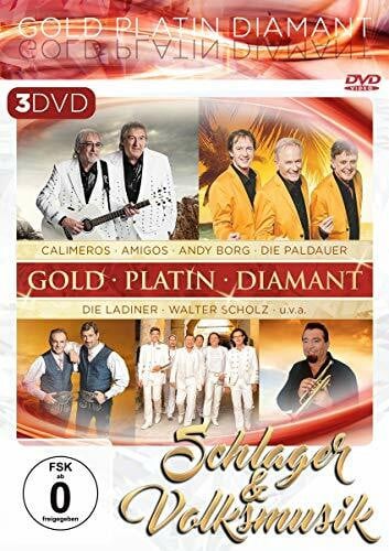 Die Grubertaler Schlager & Volksmusik - Gold. Platin. Diamant [3 DVDs]