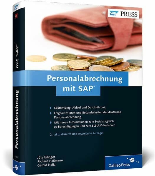 Heitz, Gerold Personalabrechnung mit SAP (Das umfassende Handbuch zu SAP ERP HCM (SAP HR))