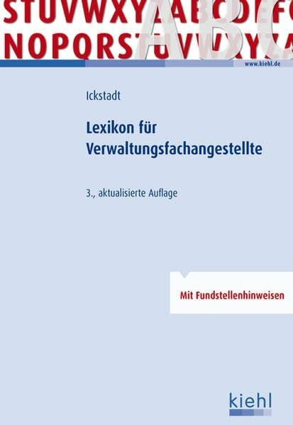 Ickstadt, Ewald Lexikon für Verwaltungsfachangestellte
