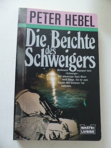 Hebel, Peter Die Beichte des Schweigers