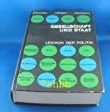 Drechsler, Hanno / Neumann, Franz / Hilligen, Wolfgang Gesellschaft und Staat. Lexikon der Politik