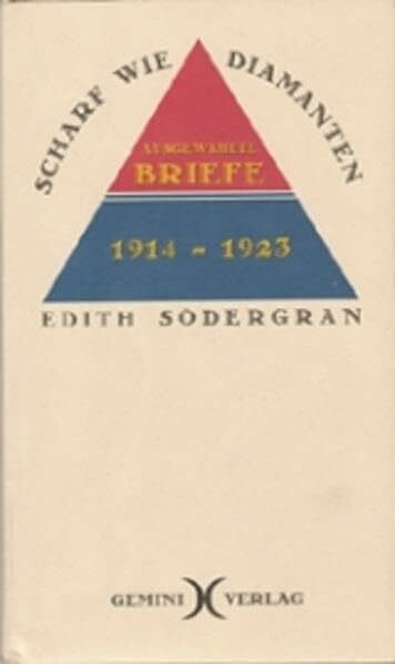 Liedtke, Klaus J Scharf wie Diamanten, Ausgewählte Briefe 1914-1923
