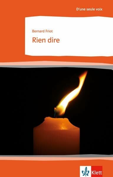 Friot, Bernard Rien dire: Französische Lektüre für die Oberstufe. Buch (Éditions Klett)