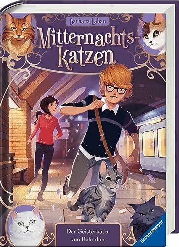 Pélissier, Jérôme Mitternachtskatzen, Band 4: Der Geisterkater von Bakerloo (Katzenflüsterer-Fantasy in London für Kinder ab 9 Jahren) (Mitternachtskatzen, 4)