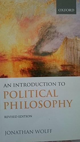 Wolff, Jonathan An Introduction to Political Philosophy