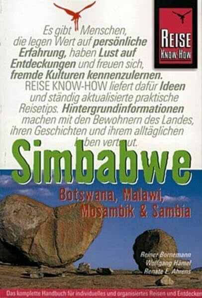 Hämel, Wolfgang Simbabwe: Mit Botswana, Malawi, Mosambik und Sambia (Reise Know How)