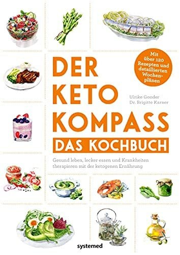 Karner, Dr. Brigitte Der Keto-Kompass – Das Kochbuch: Gesund leben, lecker essen und Krankheiten therapieren mit der ketogenen Ernährung. Mit über 120 Rezepten und detaillierten Wochenplänen
