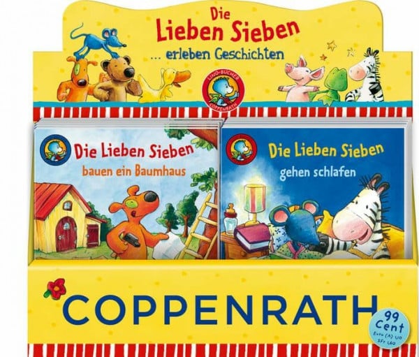 Völker, Kerstin Die Lieben Sieben, Box Nr. 55: ... erleben Geschichten (6 x 10 Ex.) (Lino-Bücher)