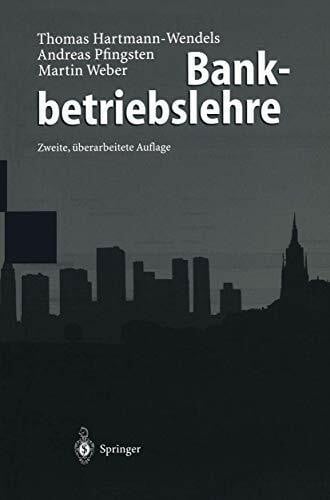 Pfingsten, Andreas Bankbetriebslehre