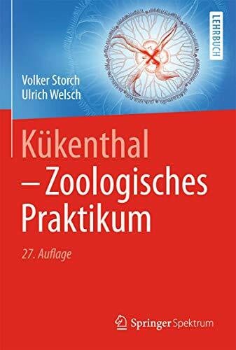 Welsch, Ulrich Kükenthal - Zoologisches Praktikum