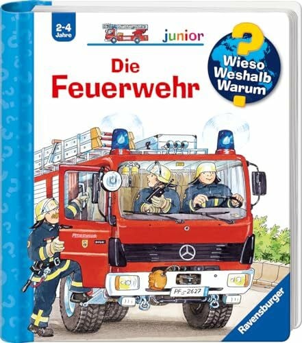 Reider, Katja Wieso? Weshalb? Warum? junior, Band 2 - Die Feuerwehr (Sachbuch ab 2 Jahre - mit Klappen) (junior, 2)