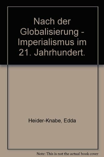 Vereinigung zur Kritik der politischen Oekonomie Prokla 133: Imperialistische Globalisierung