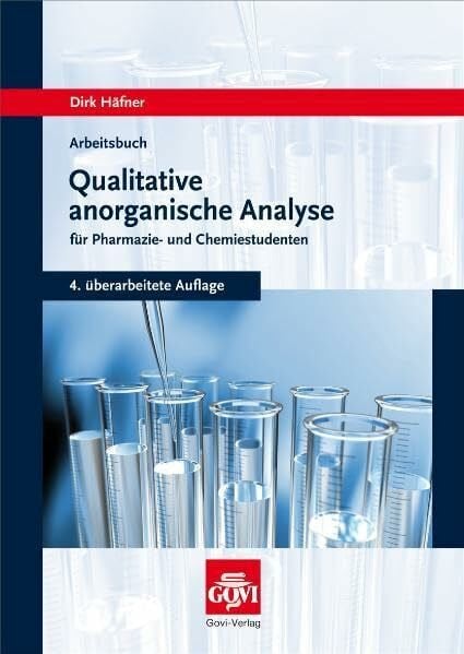 Häfner, Dirk Arbeitsbuch qualitative anorganische Analyse: für Pharmazie- und Chemiestudenten