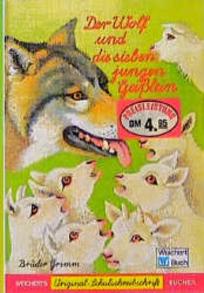 Durban Der Wolf und die sieben jungen Geisslein: Schreibschrift