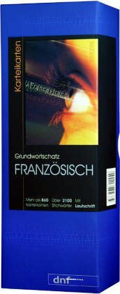 dnf-verlag Grundwortschatz Französisch: Karteikarten, inklusive Lautschrift