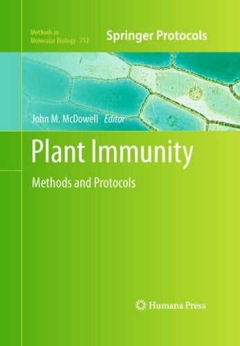McDowell, John M. Plant Immunity: Methods and Protocols (Methods in Molecular Biology, 712, Band 712)